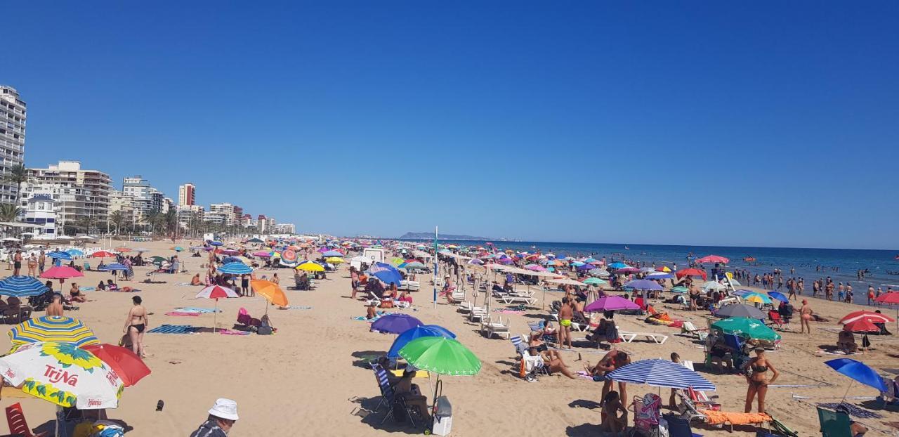 Apartmento De 3 Habitaciones Con Vistas Al Mar Playa de Gandia Exteriér fotografie